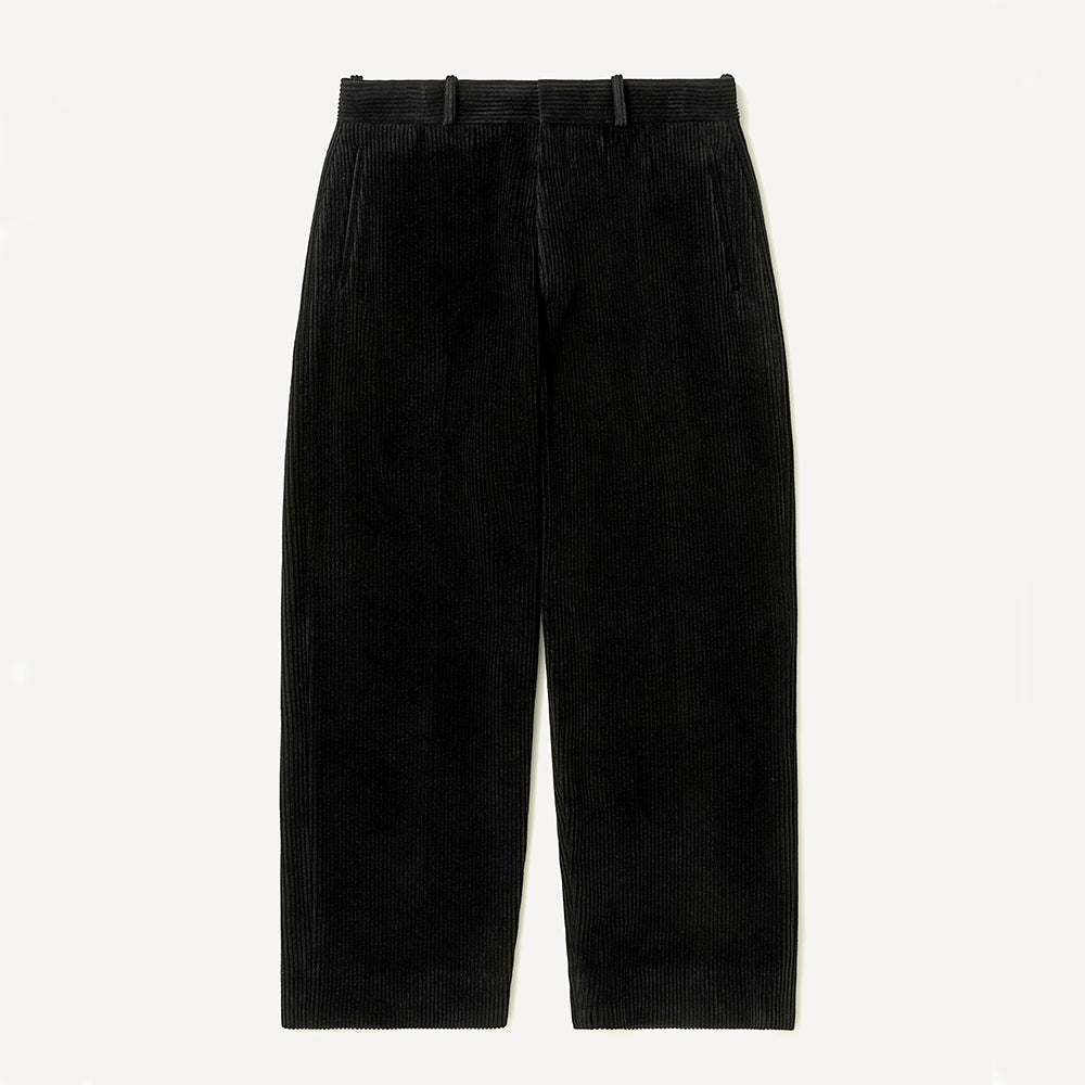 A.PRESSE - Wool Corduroy Wide Trousers