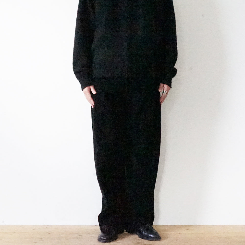 A.PRESSE - Wool Corduroy Wide Trousers