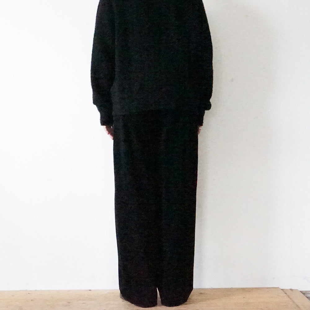 A.PRESSE - Wool Corduroy Wide Trousers