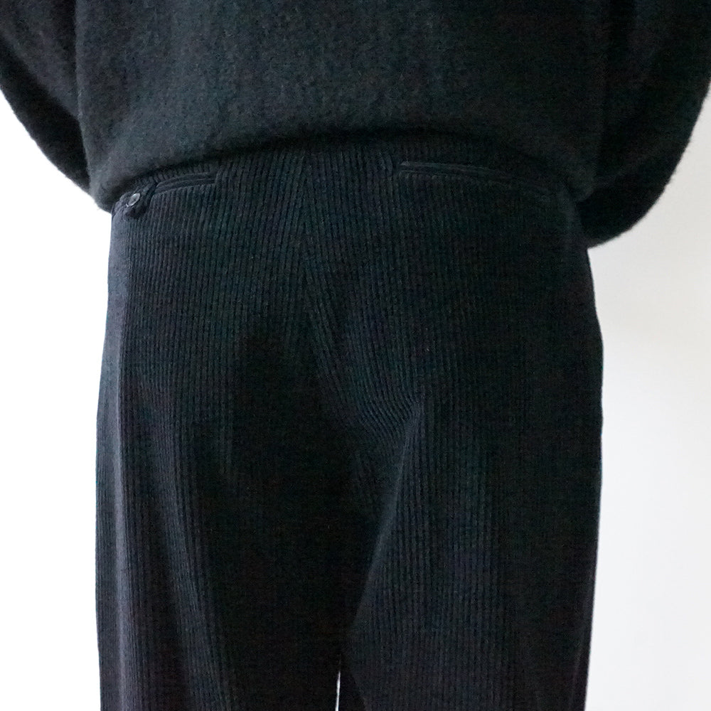 A.PRESSE - Wool Corduroy Wide Trousers