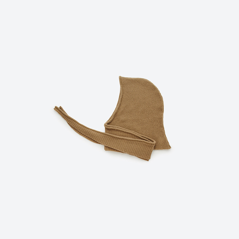 KIJIMA TAKAYUKI - BOUCLE KNIT HOODED SCARF