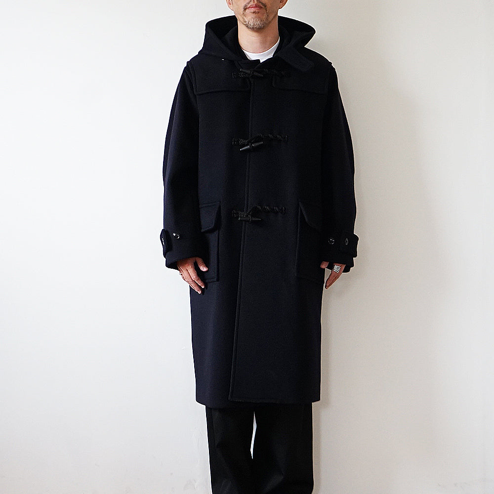blurhms ROOTSTOCK - Wool Melton Duffle Coat
