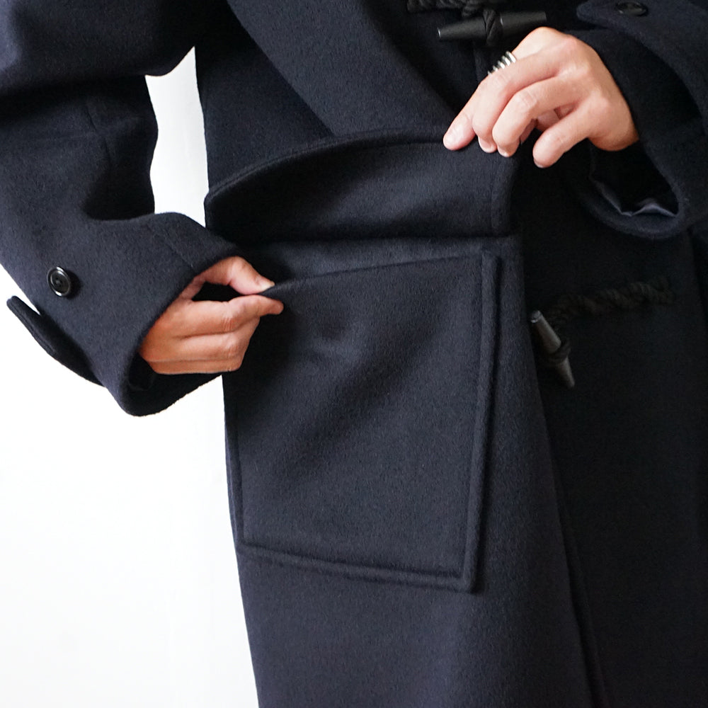 blurhms ROOTSTOCK - Wool Melton Duffle Coat