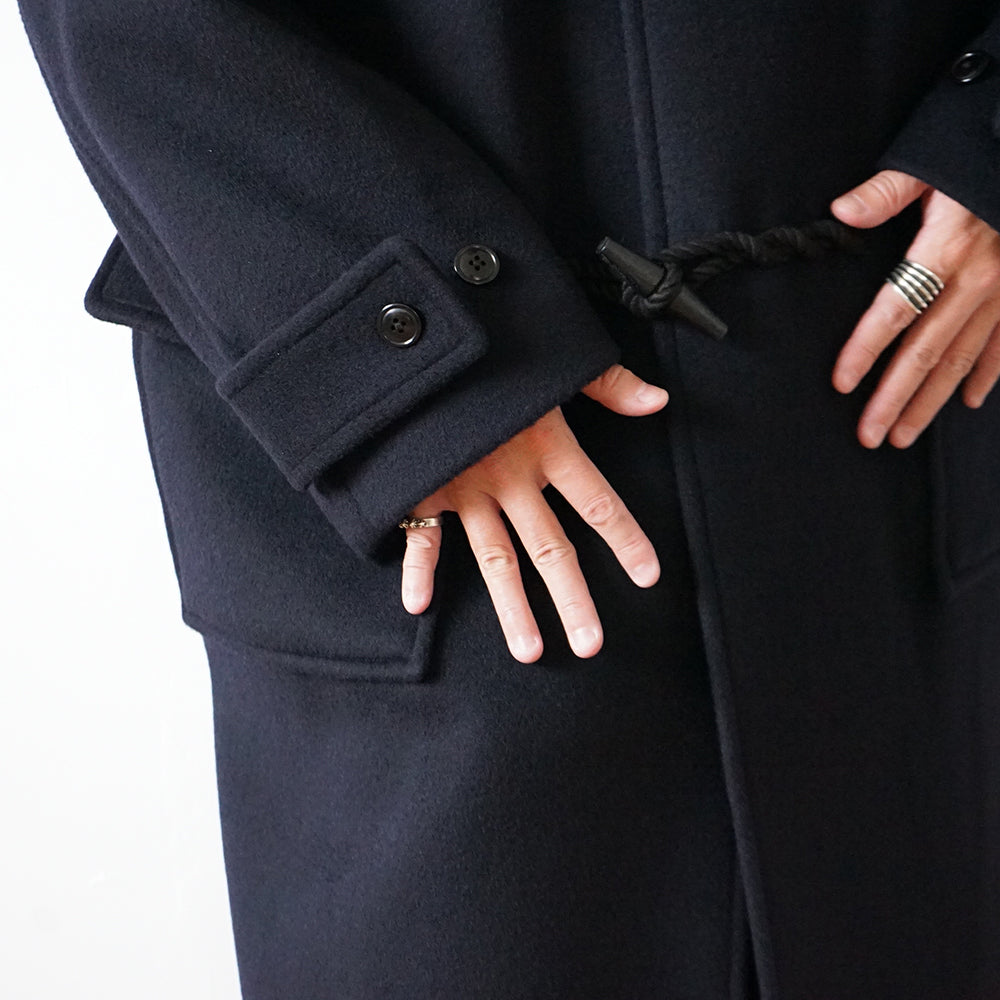 blurhms ROOTSTOCK - Wool Melton Duffle Coat