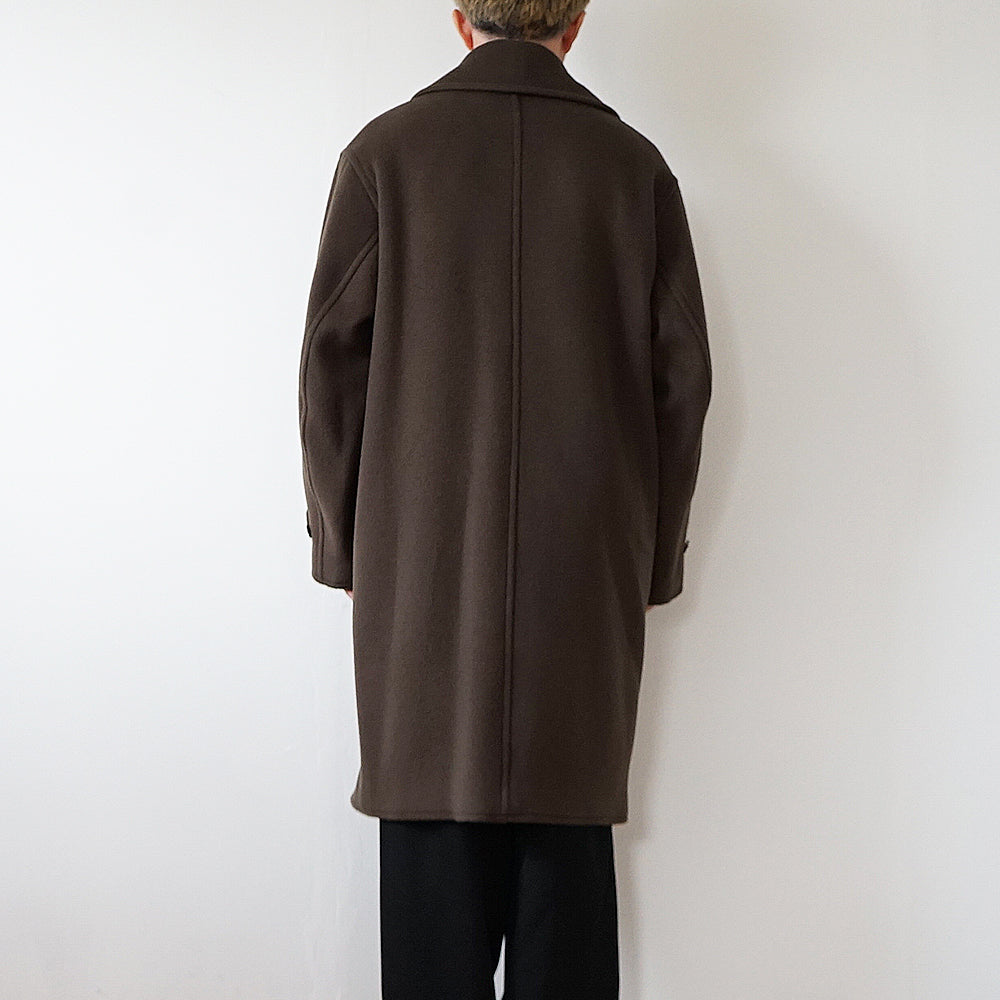 blurhms ROOTSTOCK - Wool Melton Mackinaw Coat