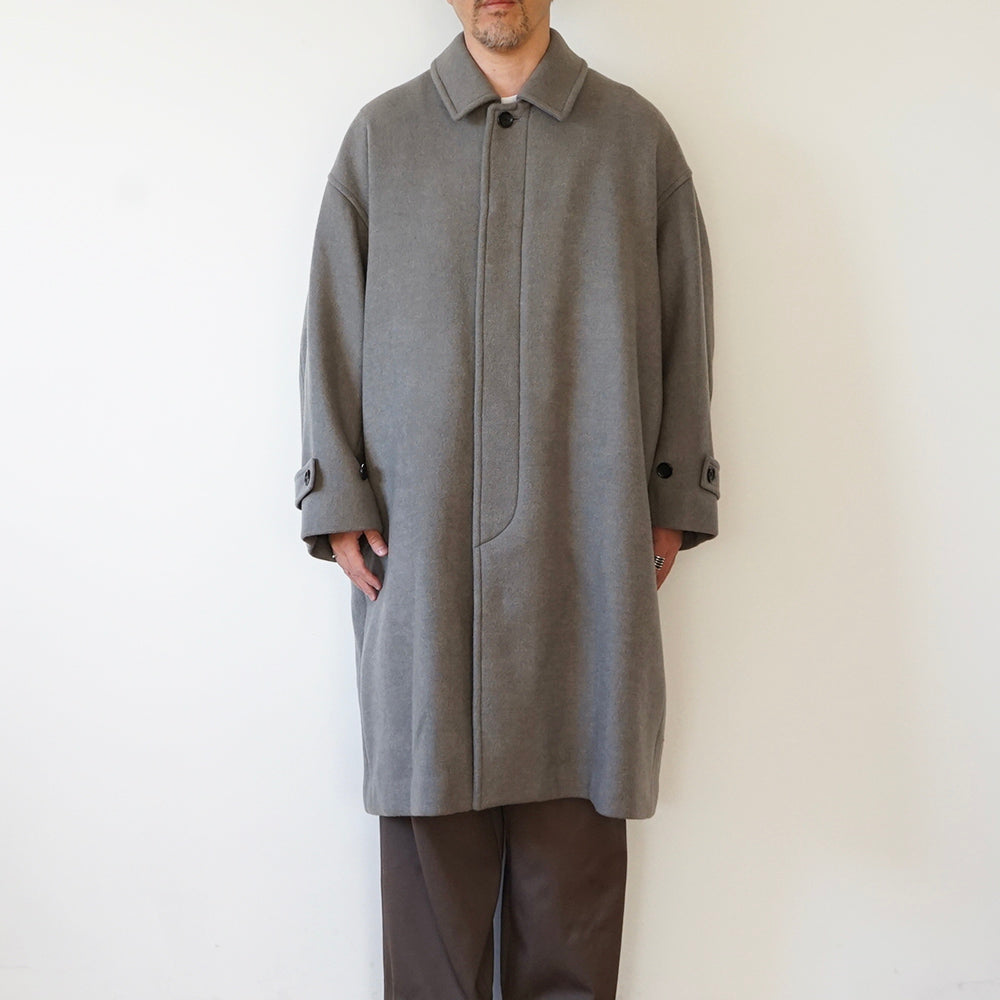 Graphpaper - Light Melton Oversized Coat (COLLECTION)