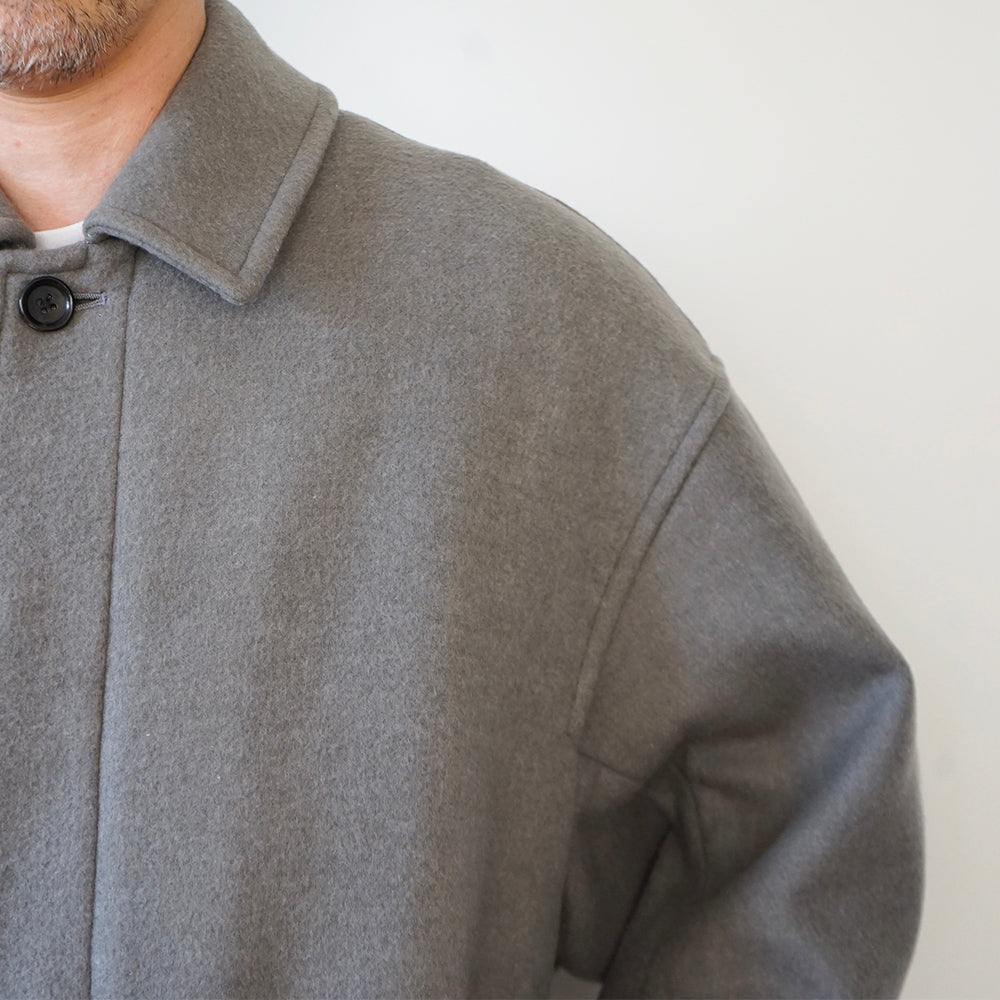 Graphpaper - Light Melton Oversized Coat (COLLECTION)