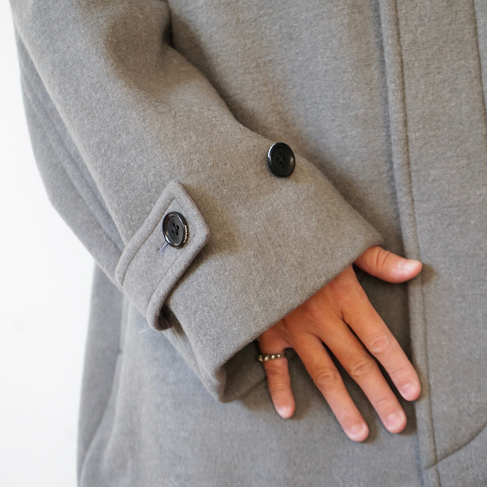 Graphpaper - Light Melton Oversized Coat (COLLECTION)