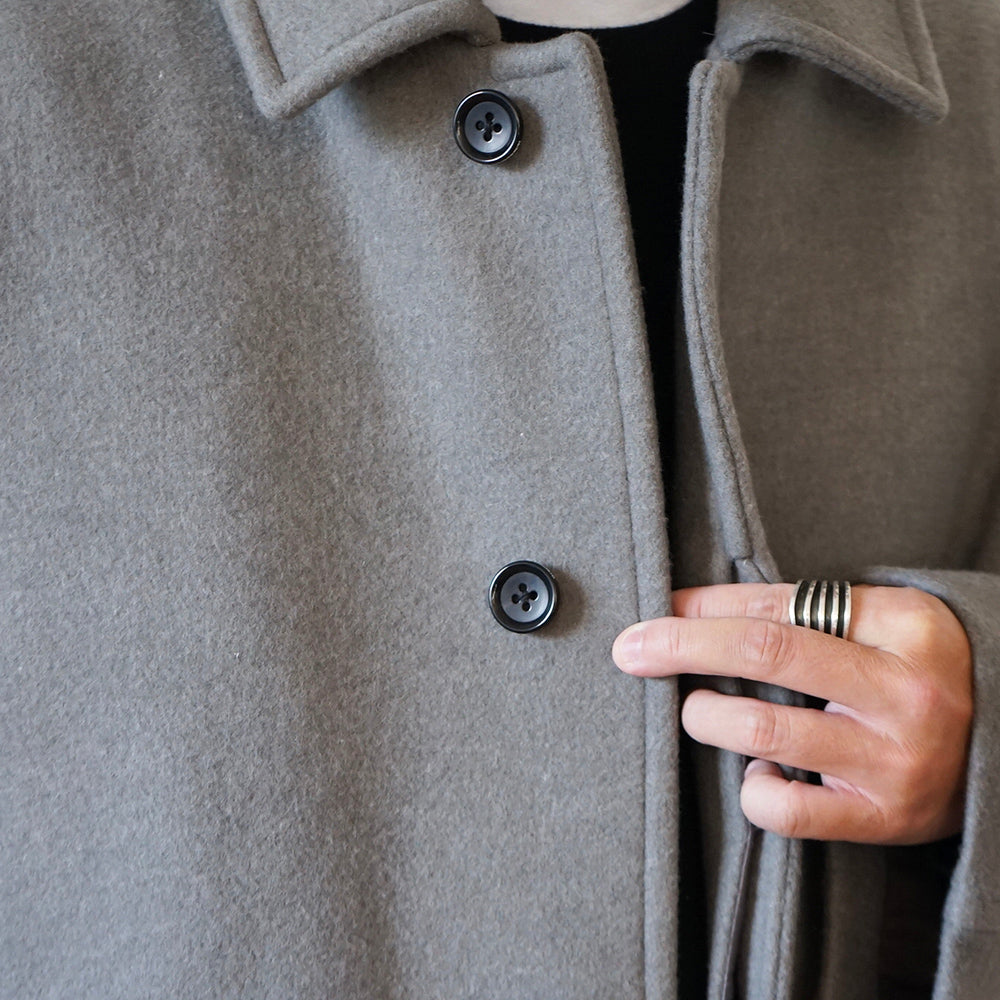 Graphpaper - Light Melton Oversized Coat (COLLECTION)