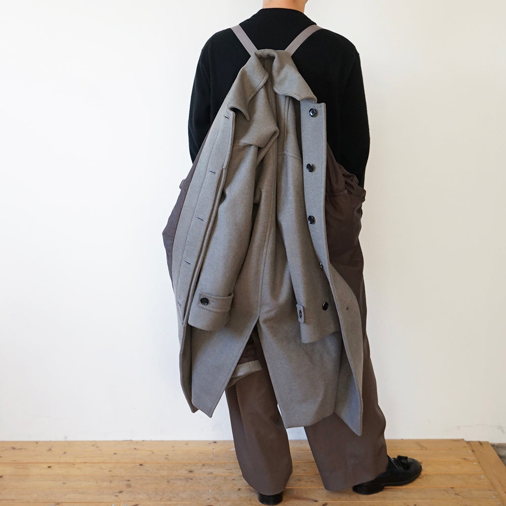 Graphpaper - Light Melton Oversized Coat (COLLECTION)