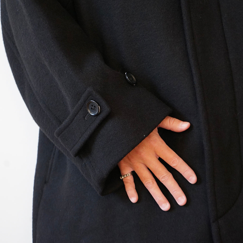 Graphpaper - Light Melton Oversized Coat (UNISEX)