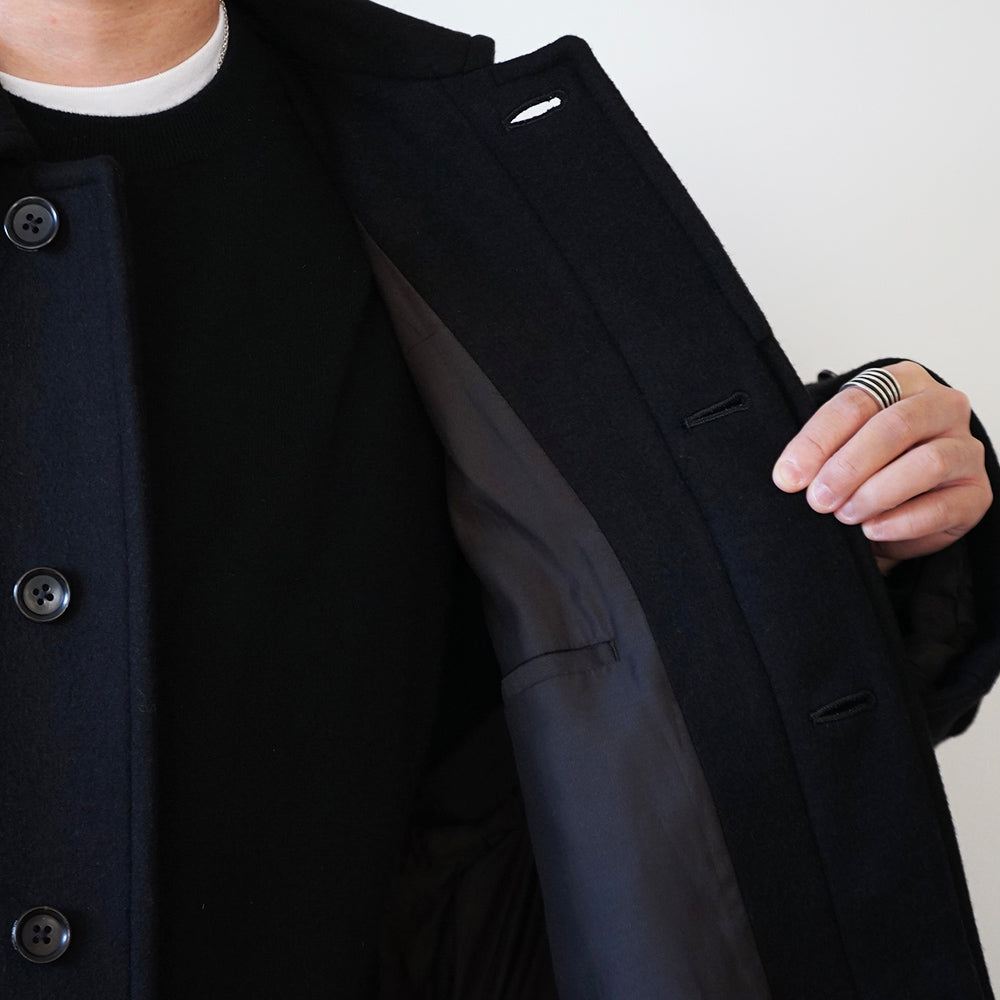 Graphpaper - Light Melton Oversized Coat (UNISEX)