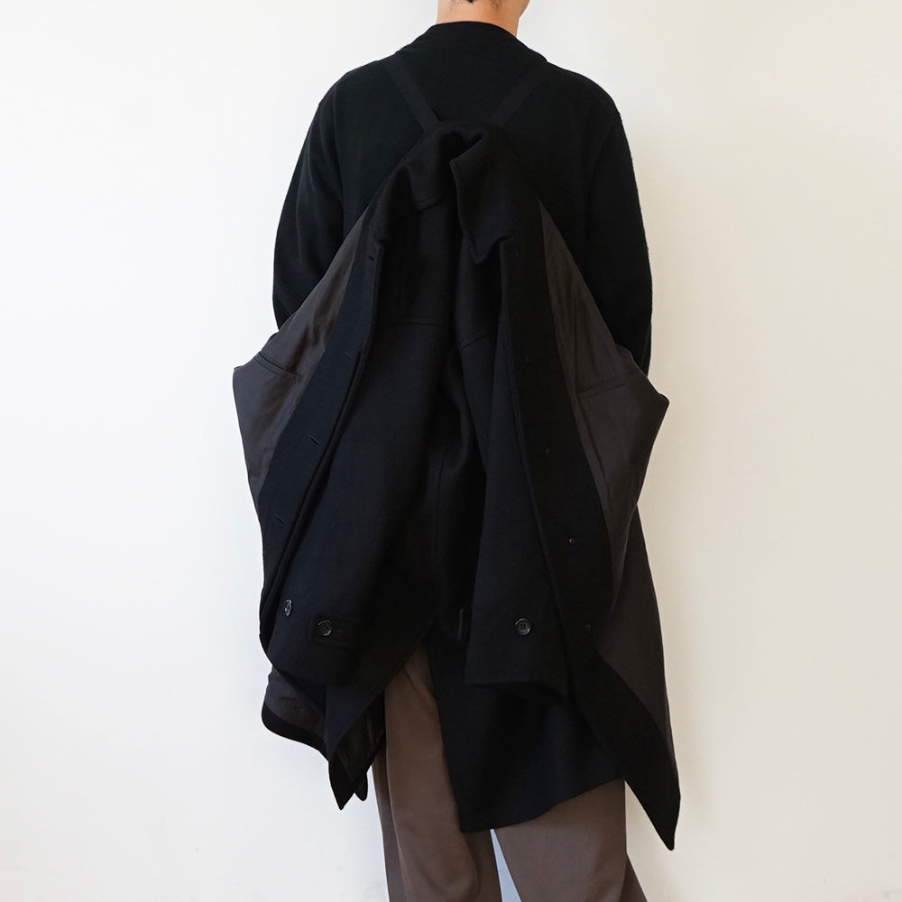 Graphpaper - Light Melton Oversized Coat (UNISEX)