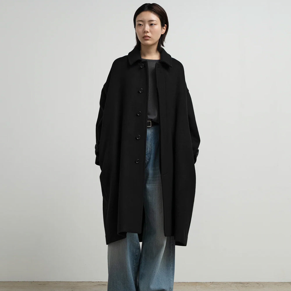 Graphpaper - Light Melton Oversized Coat (UNISEX)