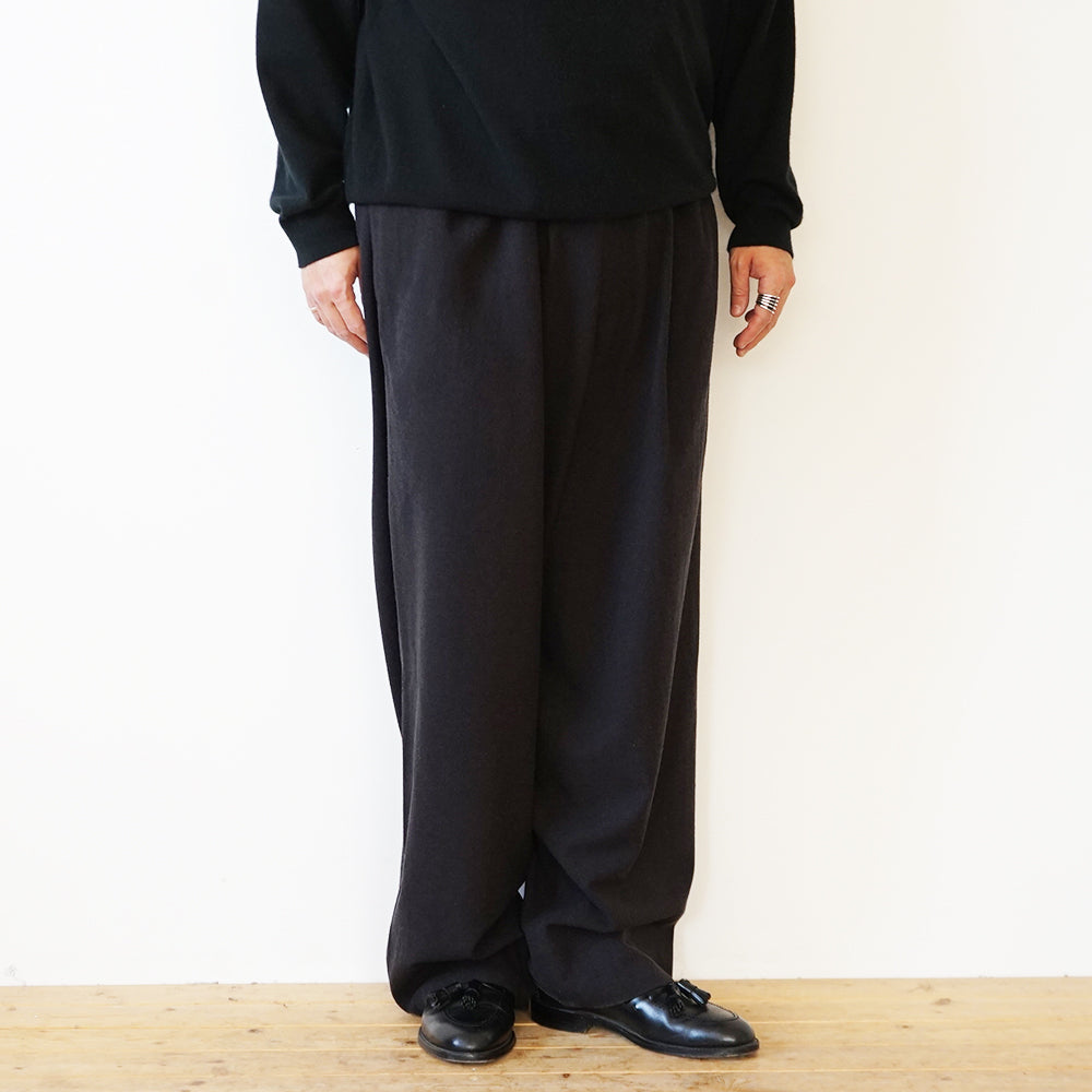 Cale - Silk Wool Nidom Easy Over Pants