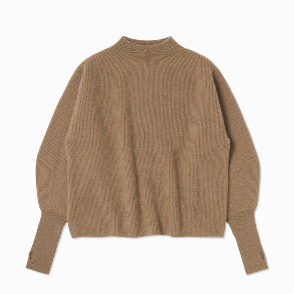 BATONER - CASHMERE FOX BOAT NECK