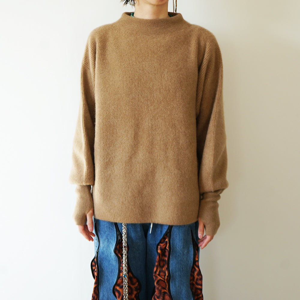 BATONER - CASHMERE FOX BOAT NECK