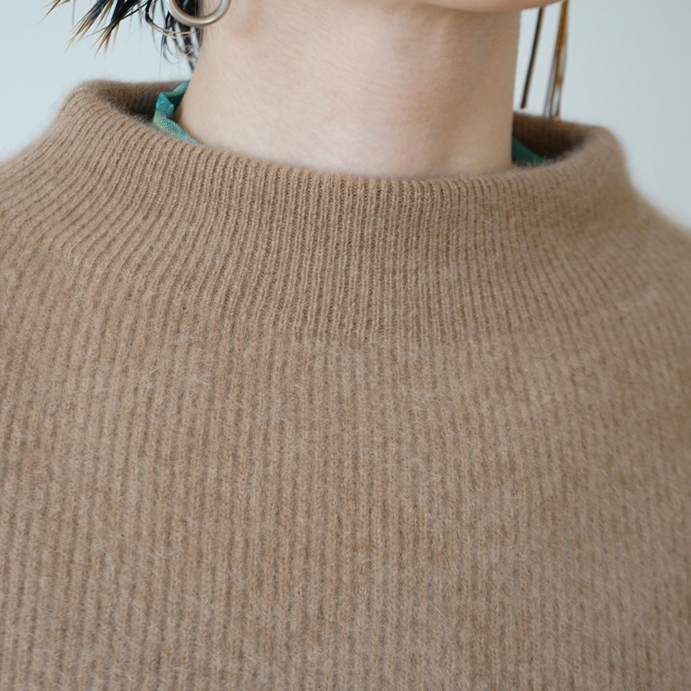BATONER - CASHMERE FOX BOAT NECK