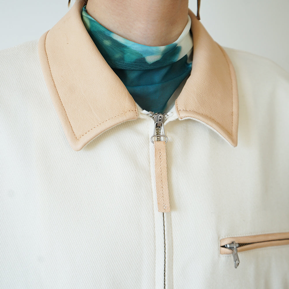 ATON - WOOL COTTON KERSEY HUNTING JACKET