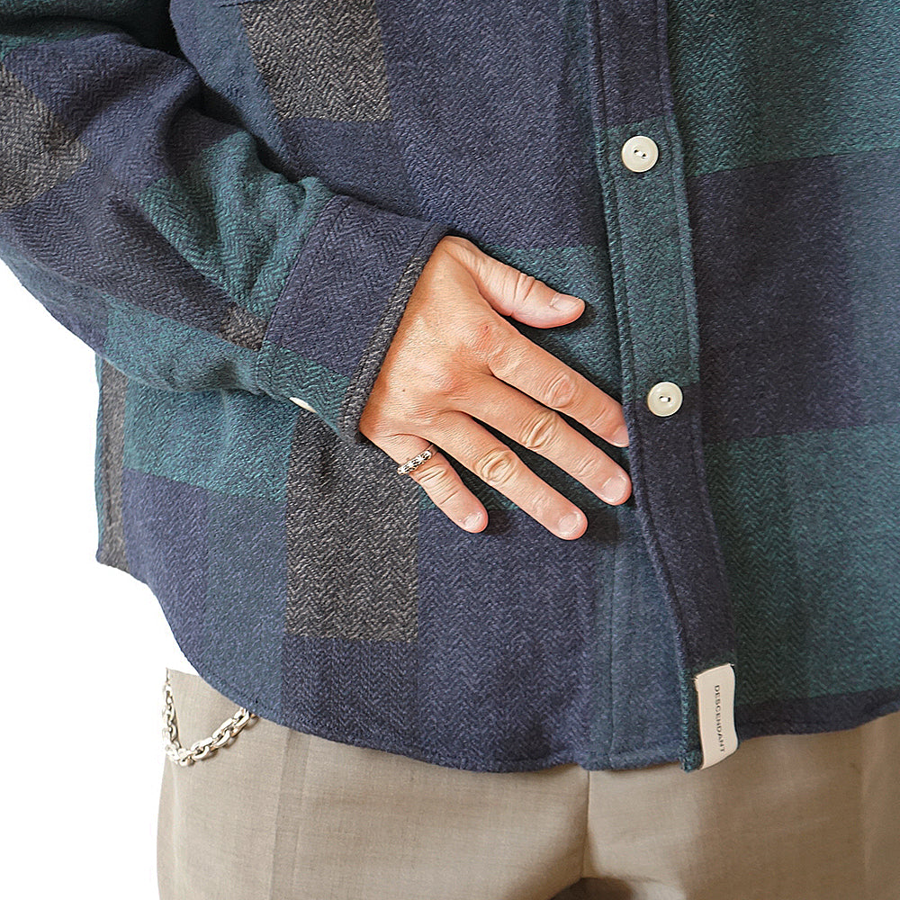 DESCENDANT - VANNING PLAID LS SHIRT