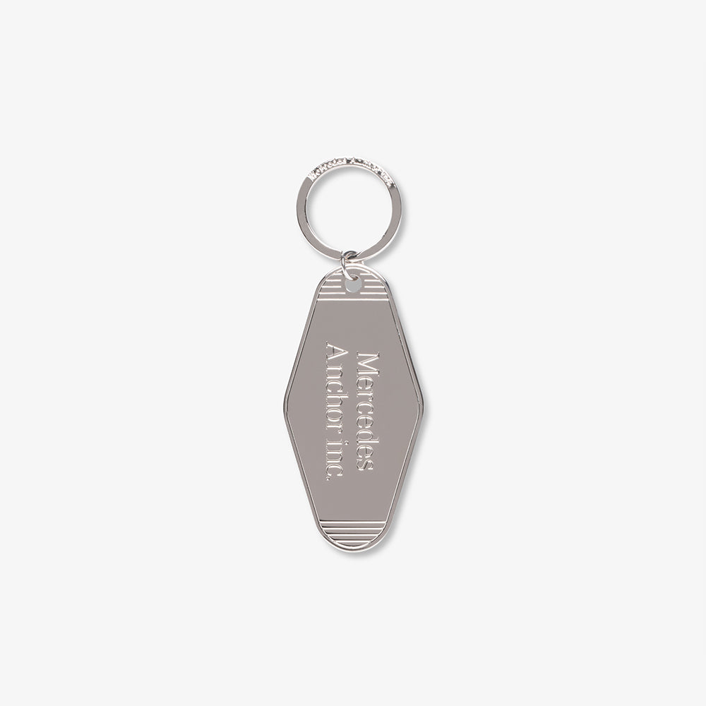 Mercedes Anchor inc. - TOP FLOOR METAL MOTEL KEYCHAIN