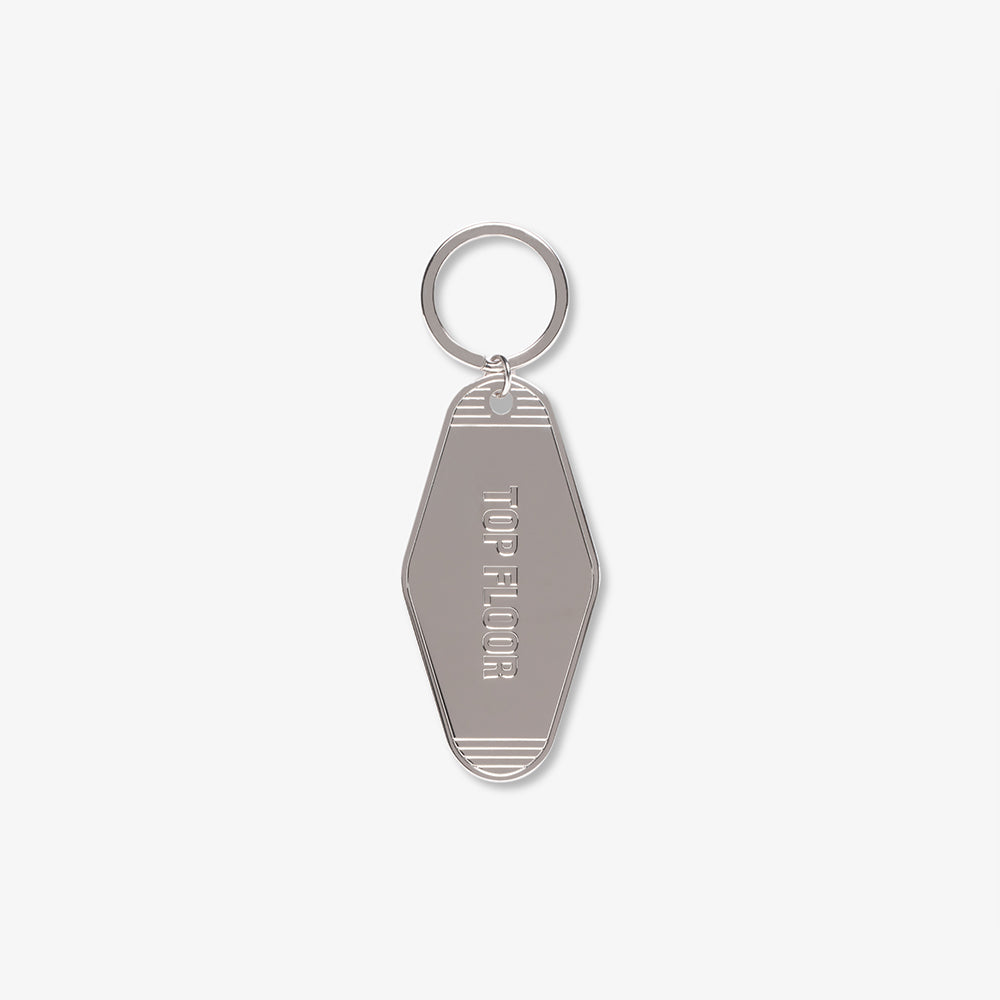 Mercedes Anchor inc. - TOP FLOOR METAL MOTEL KEYCHAIN