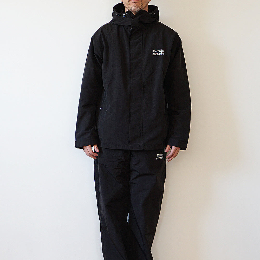 Mercedes Anchor inc. - HOODED NYLON TRACK JACKET