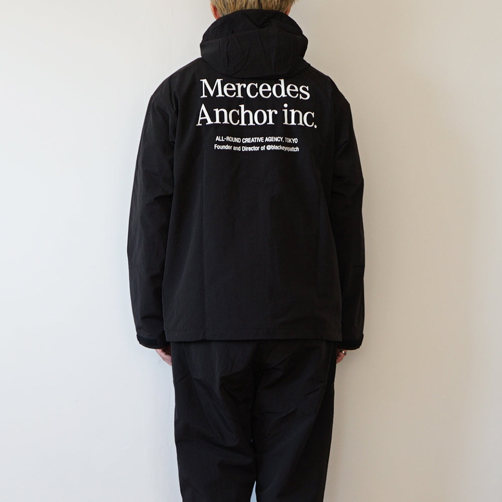 Mercedes Anchor inc. - HOODED NYLON TRACK JACKET