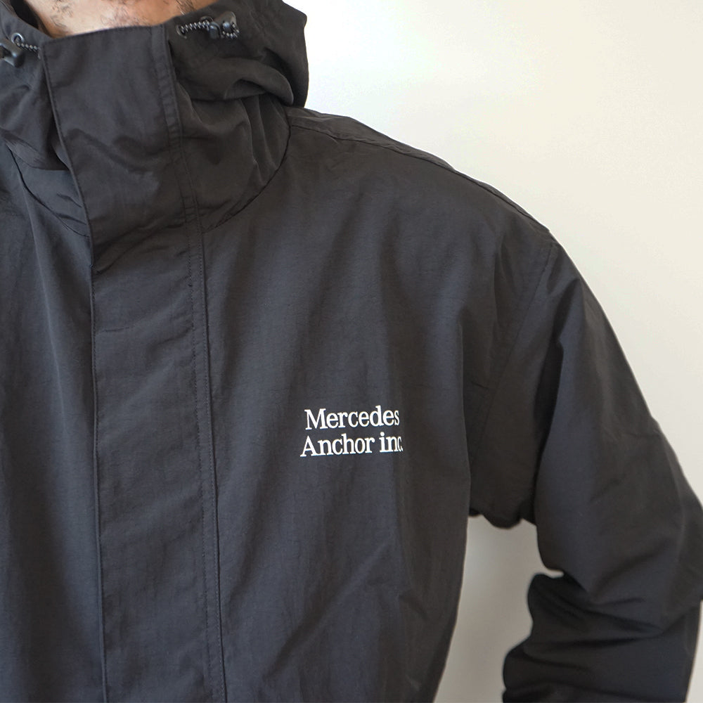 Mercedes Anchor inc. - HOODED NYLON TRACK JACKET – IN MY BOOK STORE