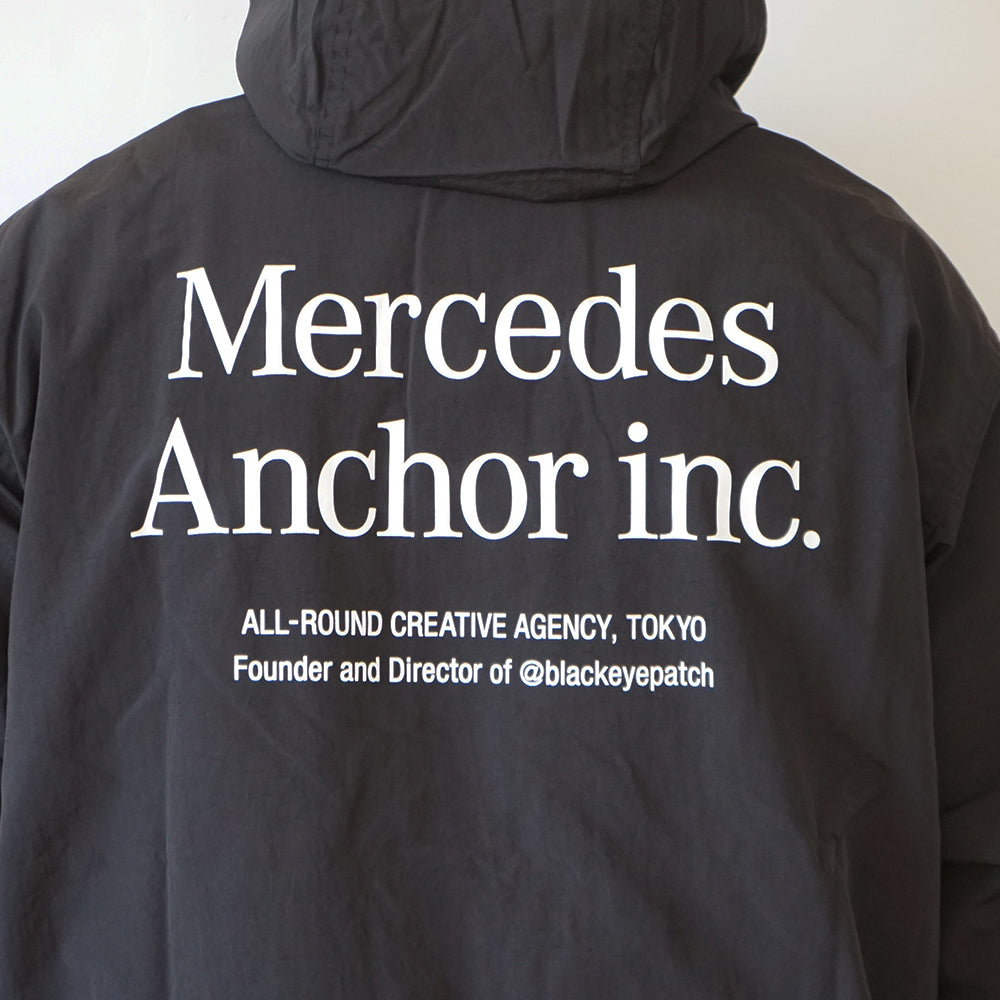 Mercedes Anchor inc. - HOODED NYLON TRACK JACKET – IN MY BOOK STORE