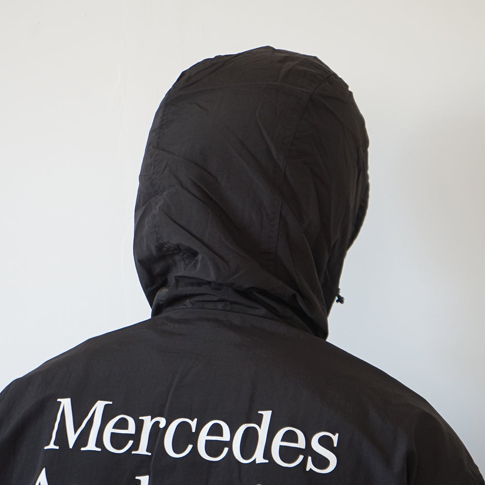 Mercedes Anchor inc. - HOODED NYLON TRACK JACKET