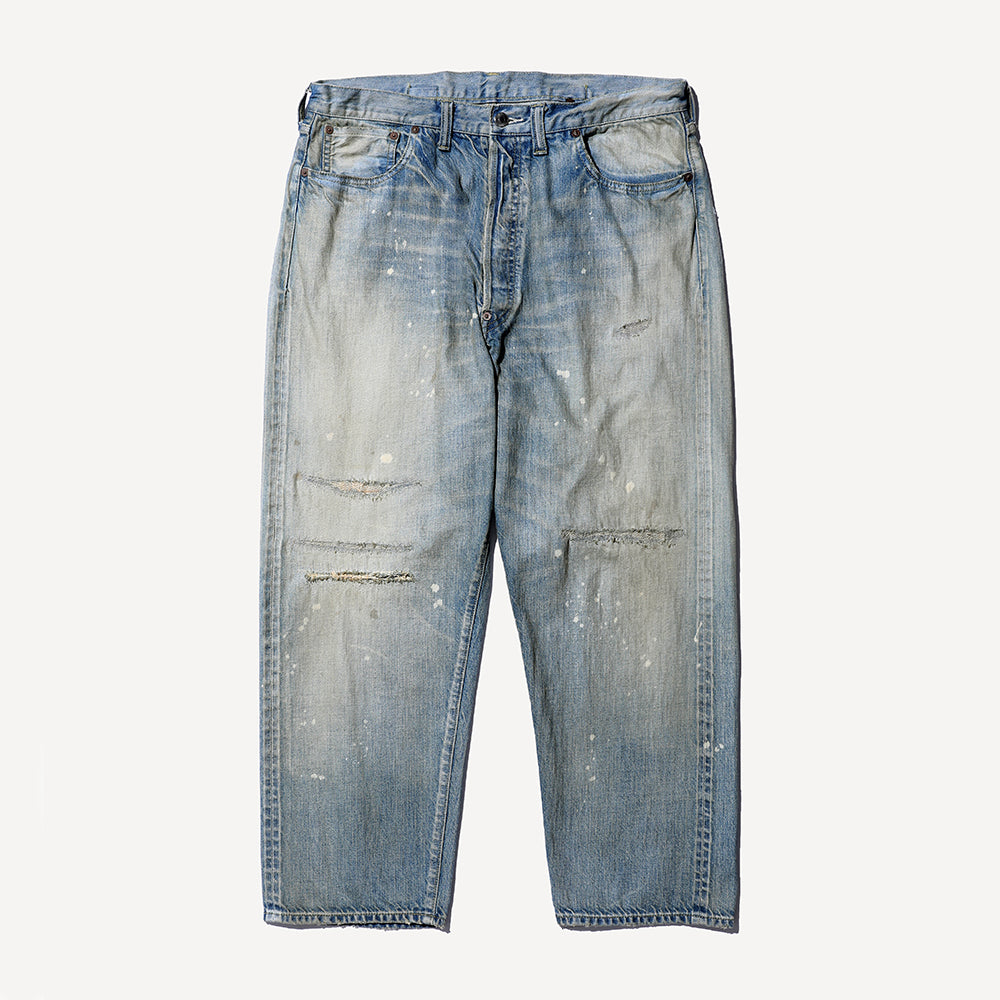 A.PRESSE - No.37 Washed Wide Denim Pants