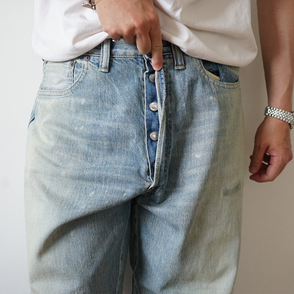 A.PRESSE - No.37 Washed Wide Denim Pants – IN MY BOOK STORE