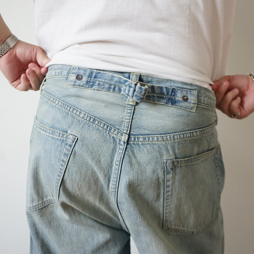 A.PRESSE - No.37 Washed Wide Denim Pants