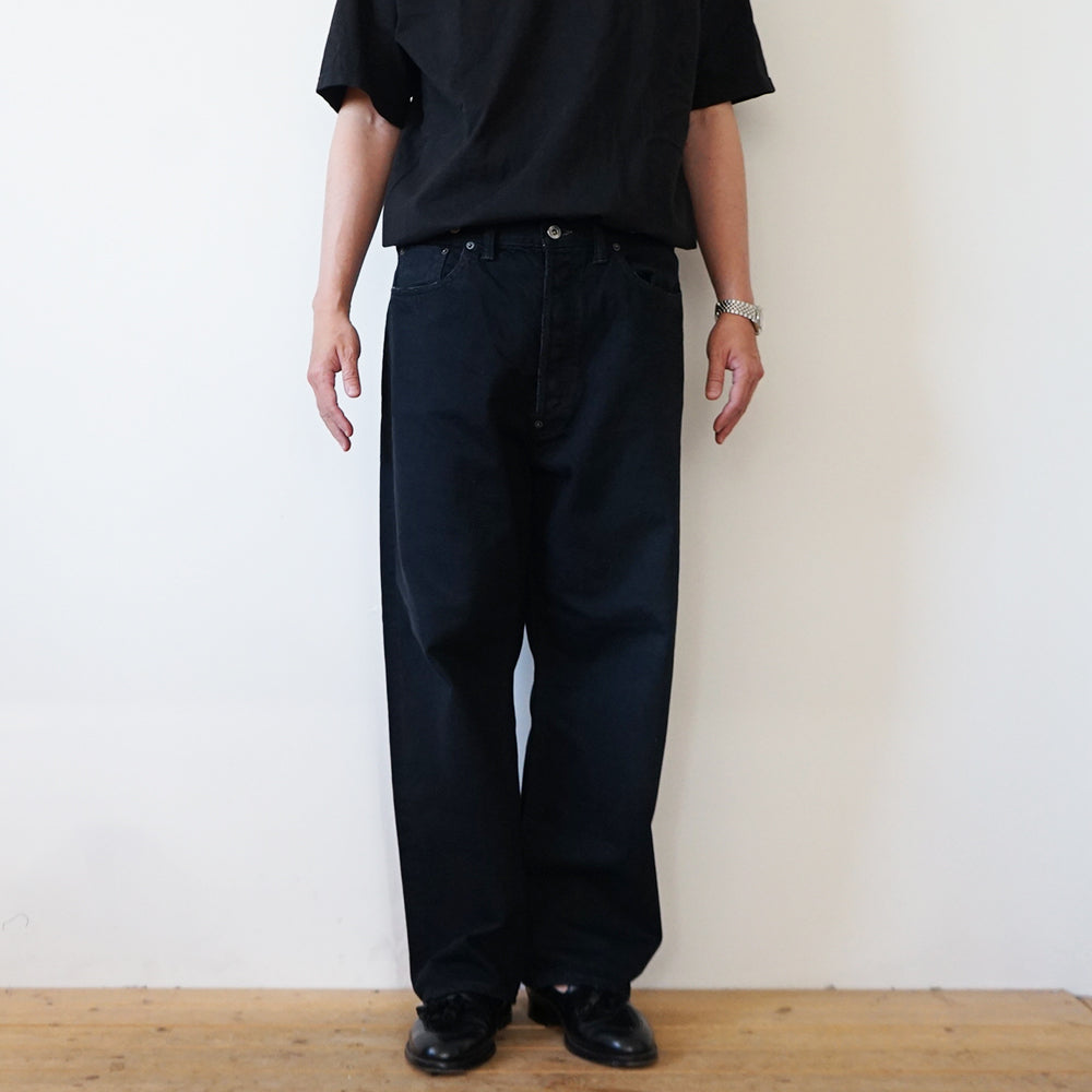 A.PRESSE - No.22 Washed Wide Denim Pants – IN MY BOOK STORE