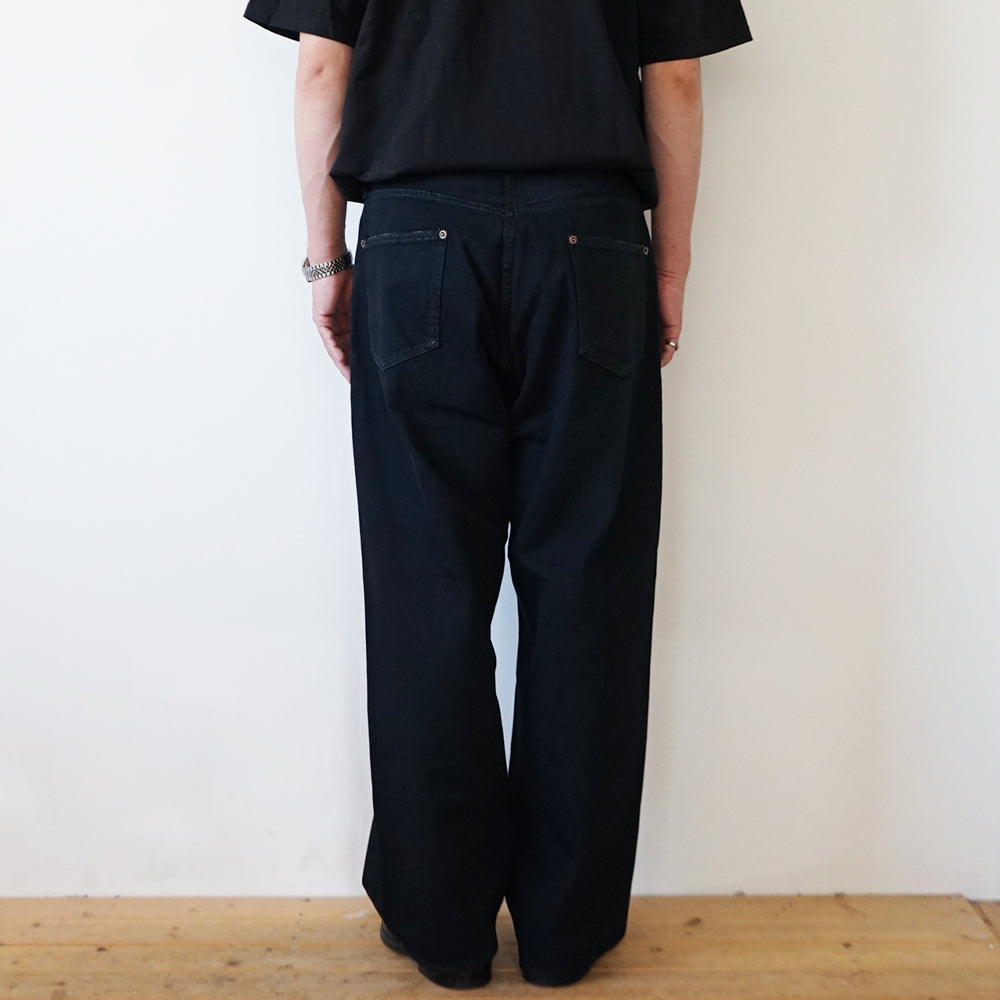 A.PRESSE - No.22 Washed Wide Denim Pants – IN MY BOOK STORE