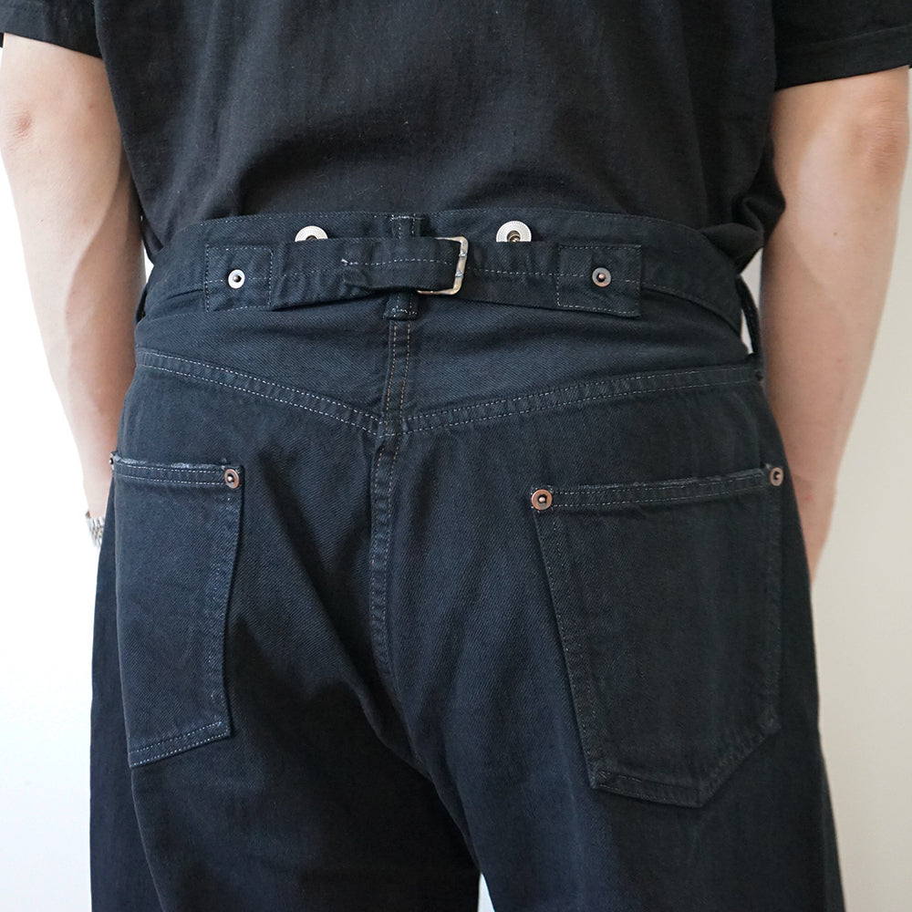 A.PRESSE - No.22 Washed Wide Denim Pants