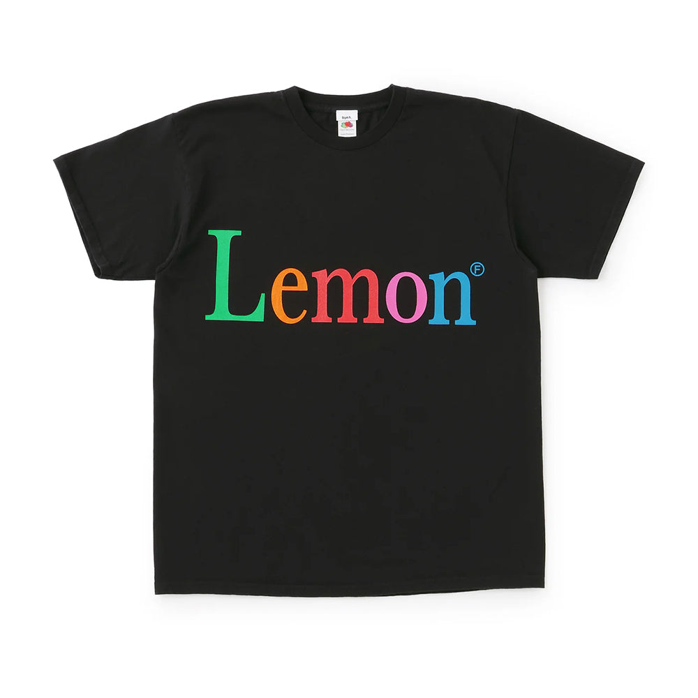 byeA. - NOT APPLE TEE Lemon BLACK