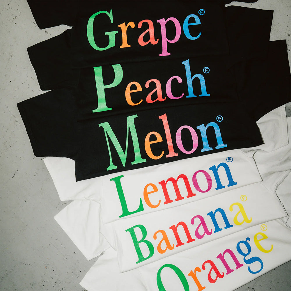 byeA. - NOT APPLE TEE Melon BLACK