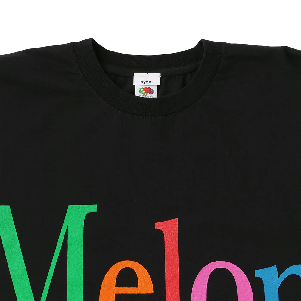 byeA. - NOT APPLE TEE Melon BLACK