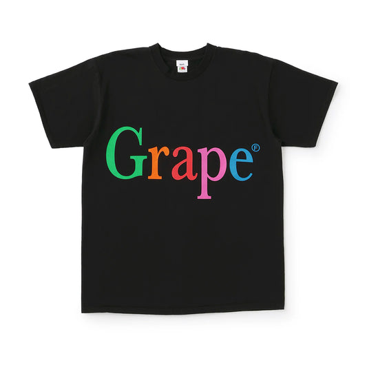 byeA. - NOT APPLE TEE Grape BLACK