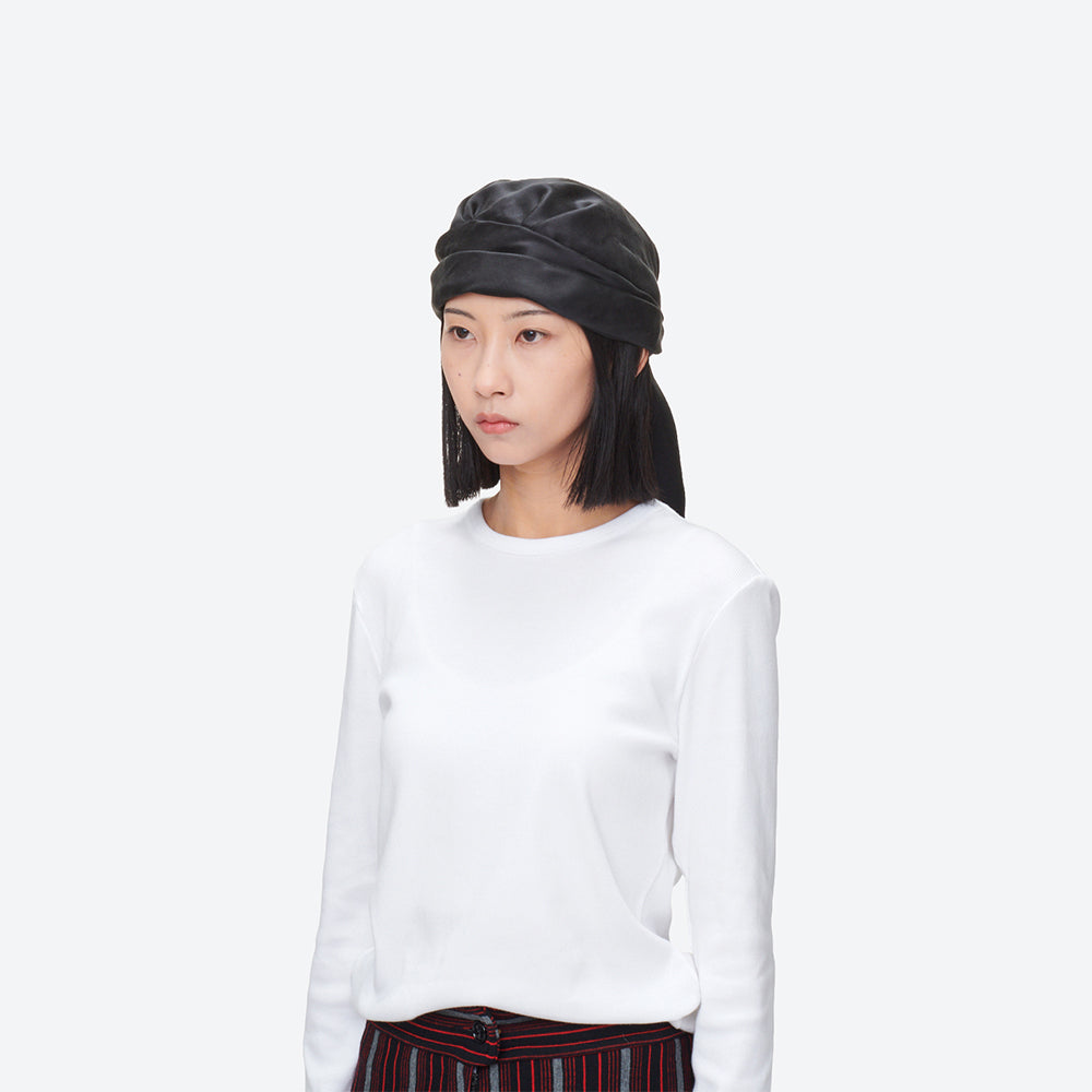 KIJIMA TAKAYUKI - SILK SATIN TURBAN