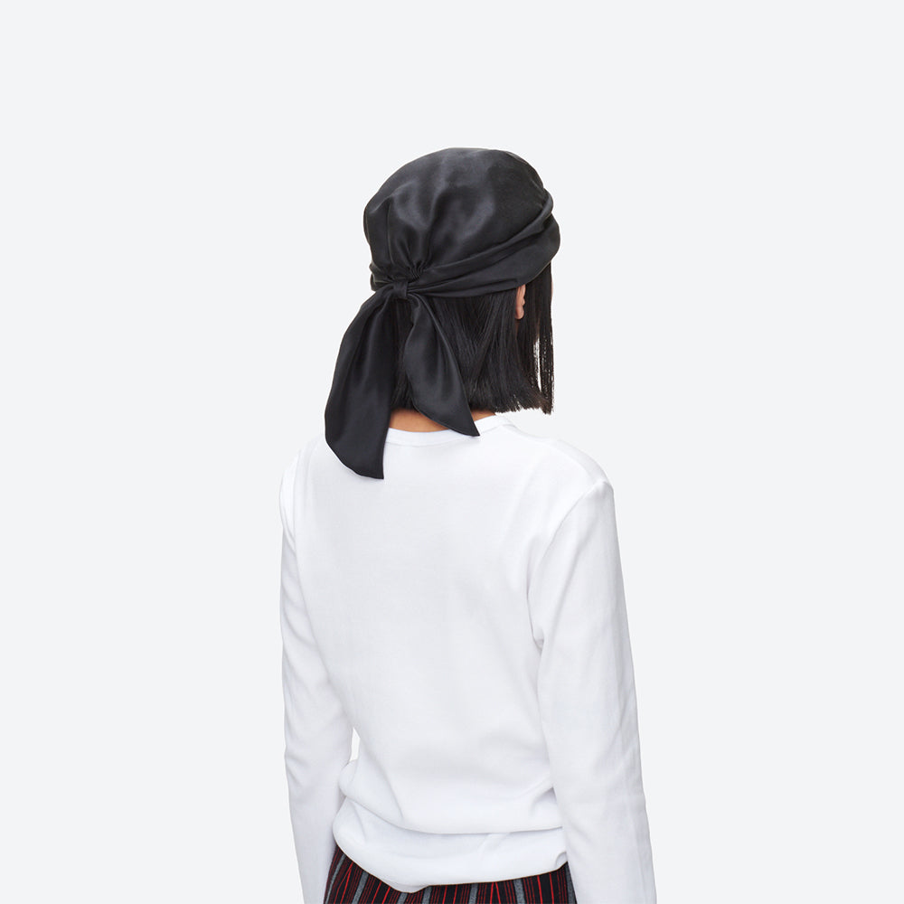 KIJIMA TAKAYUKI - SILK SATIN TURBAN