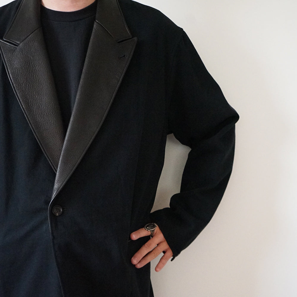 blurhms - Denim-Leather Jacket