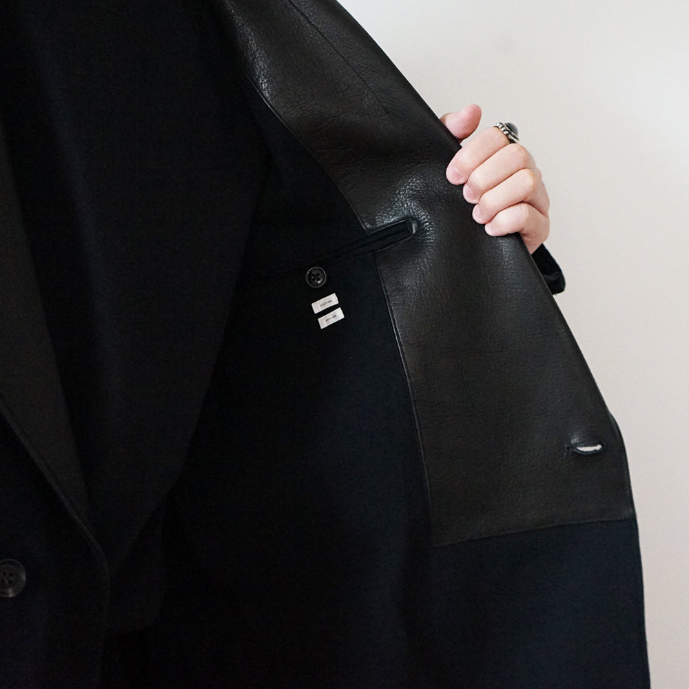 blurhms - Denim-Leather Jacket