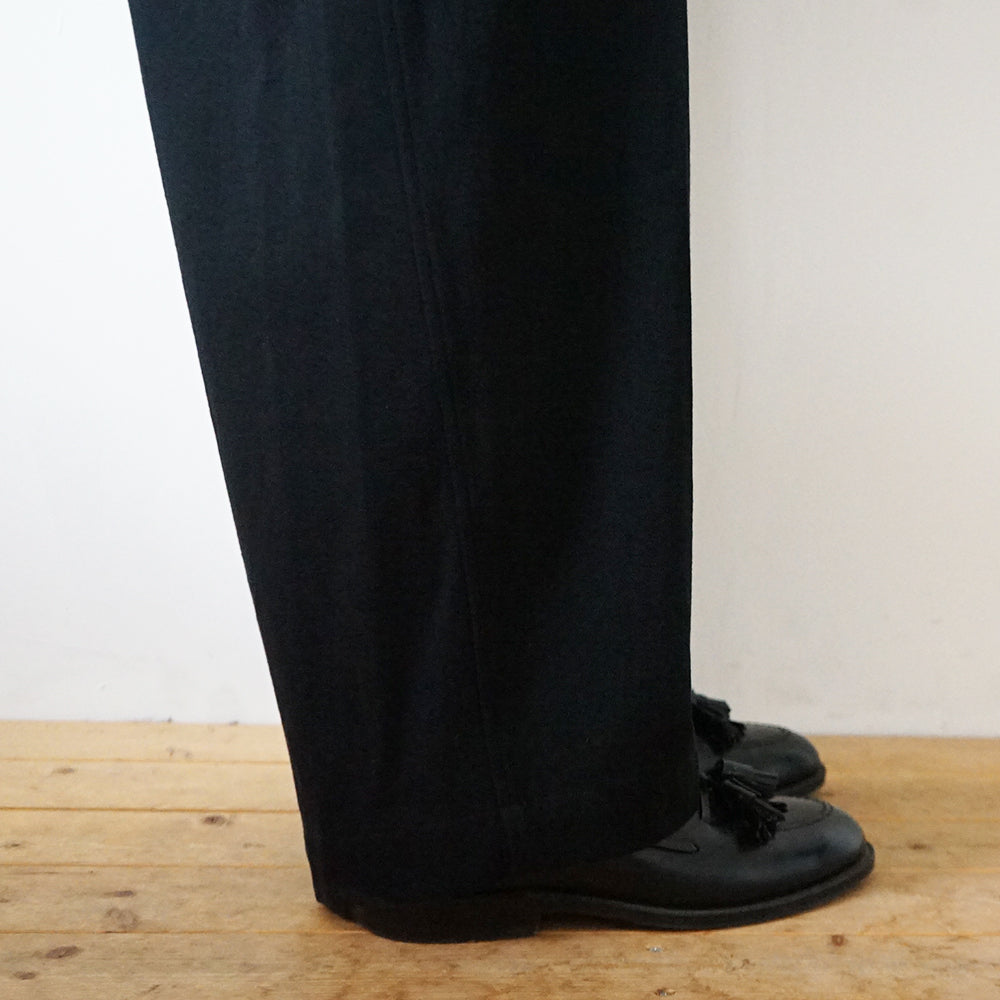 blurhms - Denim-Leather Belted Trousers – IN MY BOOK STORE