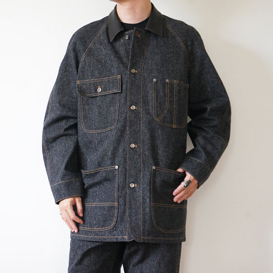 Cale - Cotton Silk Denim Coveralls