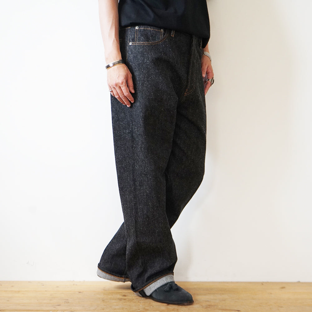 Cale - Cotton Silk Denim Pants