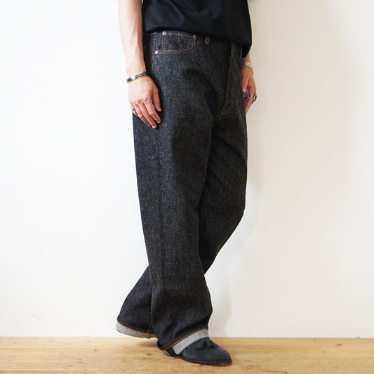 Cale - Cotton Silk Denim Pants