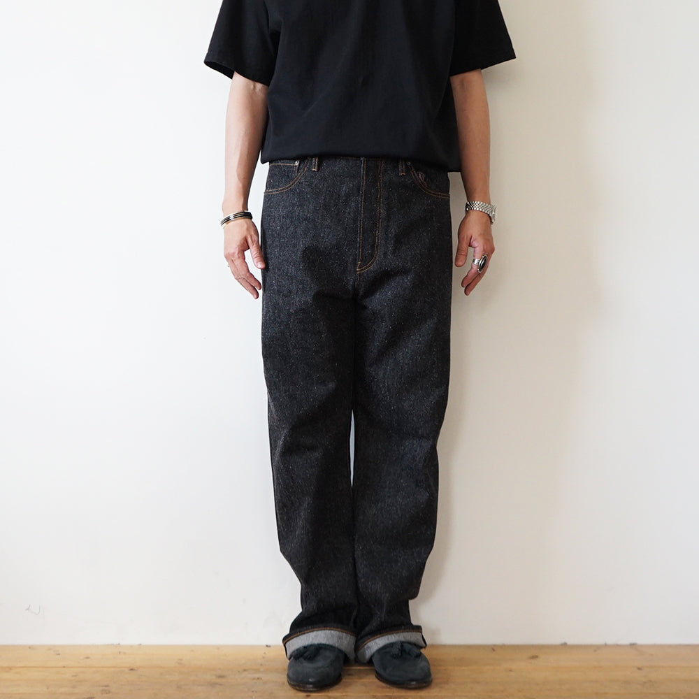 Cale - Cotton Silk Denim Pants